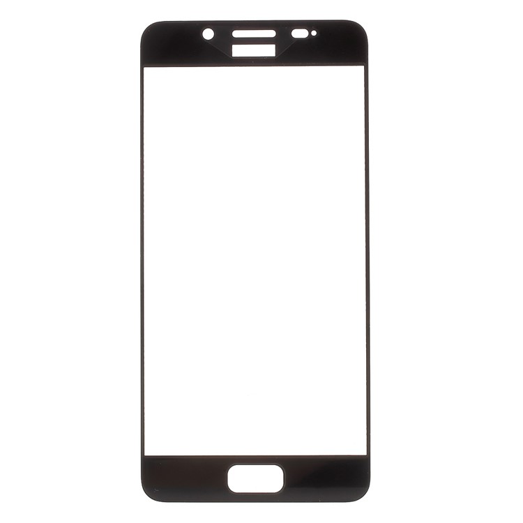 Silk Printing Full Screen Tempered Glass Protector Guard for Asus Zenfone 3s Max ZC521TL - Black-2