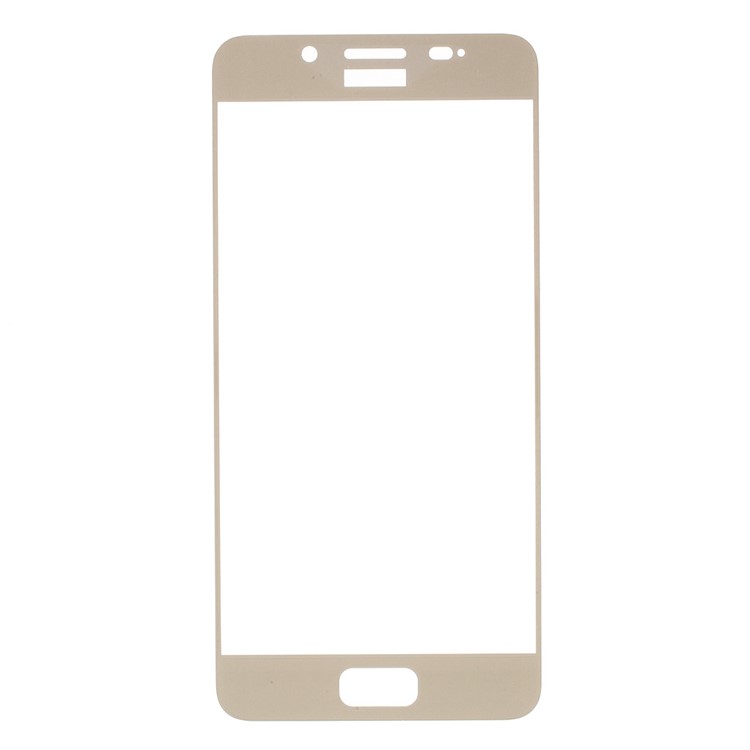 Silk Printing Full Size Tempered Glass Screen Protector Film for Asus Zenfone 3s Max ZC521TL - Gold-2