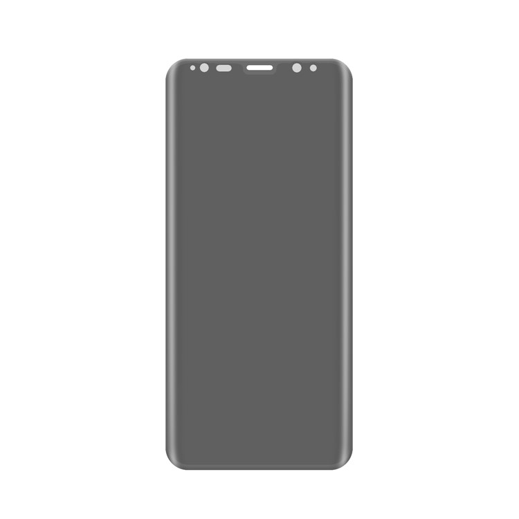 ANGIBABE for Samsung Galaxy S8 G950 Anti-spy 0.3mm Complete Tempered Glass Screen Film - Transparent Grey-2