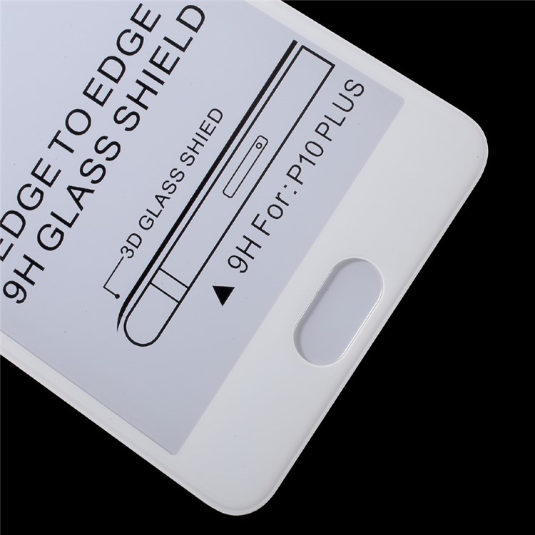 3D Silk Printing Tempered Glass Screen Protector Film (Arc Edge) for Huawei P10 Plus-4
