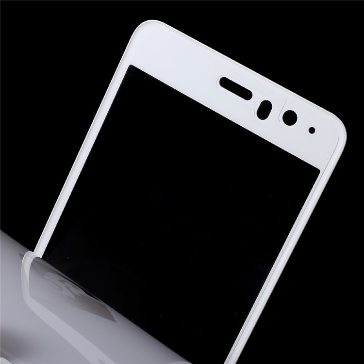 3D Silk Printing Tempered Glass Screen Protector Film (Arc Edge) for Huawei P10 Plus-5
