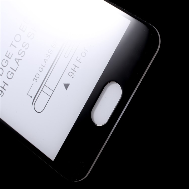 3D Silk Printing Full Size Tempered Glass Screen Protector Film (Arc Edge) for Huawei P10 - Black-5
