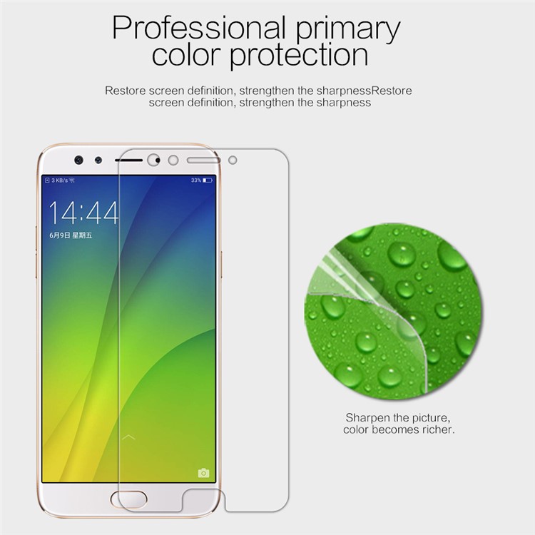 NILLKIN for OPPO F3 Anti-fingerprint HD Clear LCD Screen Protector Film-2