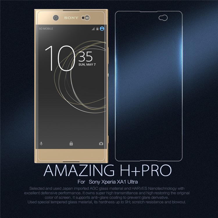 NILLKIN Amazing H+PRO Tempered Glass Screen Protector Anti-Explosion for Sony Xperia XA1 Ultra-1
