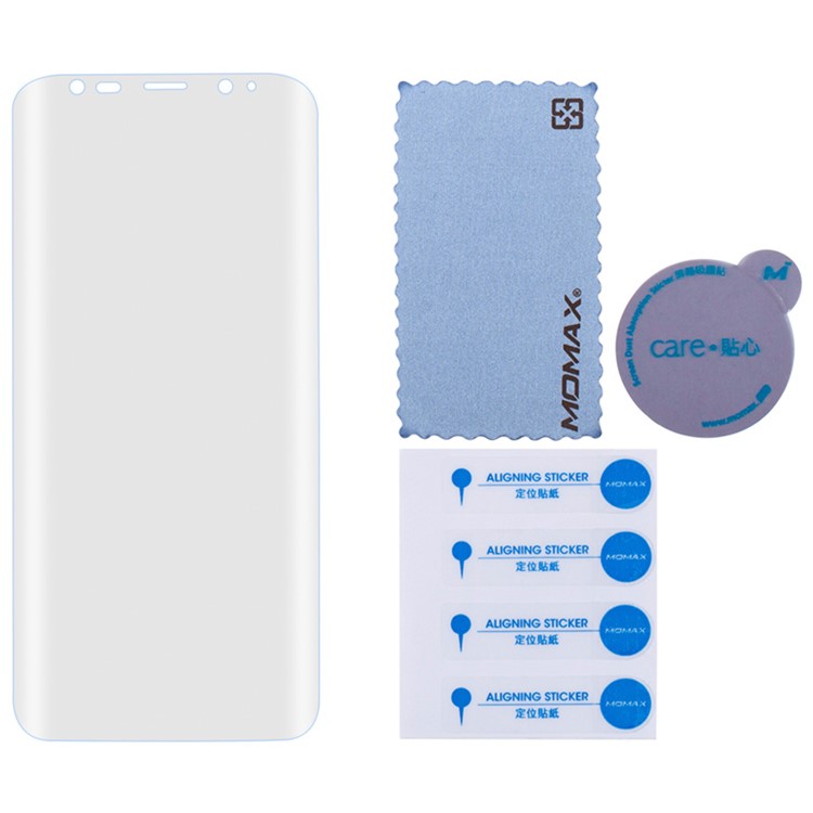 MOMAX Curved PRO+ for Samsung Galaxy S8 G950 Soft TPU+PET Clear Screen Protector Film (0.18mm)-9