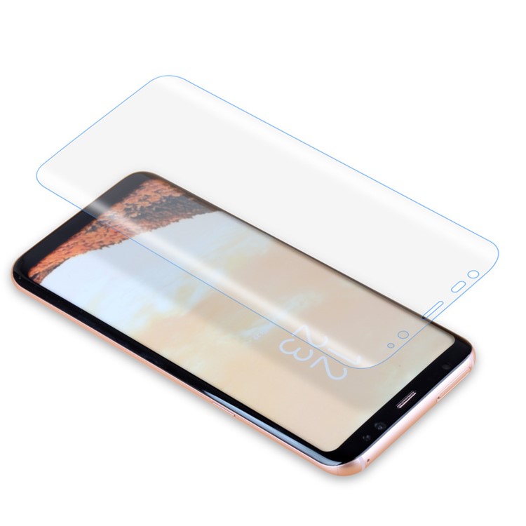 MOMAX Curved PRO+ 0.18mm Soft TPU+PET Clear Screen Protector for Samsung Galaxy S8 Plus G955-3