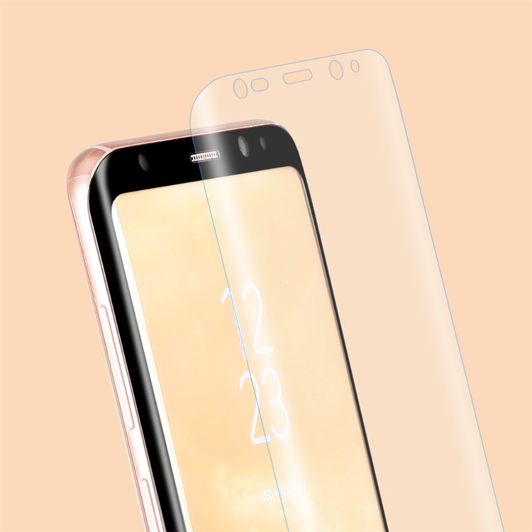 MOMAX Curved PRO+ 0.18mm Soft TPU+PET Clear Screen Protector for Samsung Galaxy S8 Plus G955-8