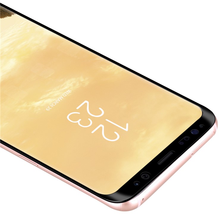 MOMAX 0.3mm 3D Full Cover Anti-explosion Tempered Glass Film for Samsung Galaxy S8+ SM-G955 - Black-6