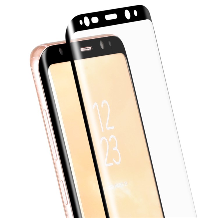 MOMAX 0.3mm 3D Full Cover Anti-explosion Tempered Glass Film for Samsung Galaxy S8 G950 - Black-3