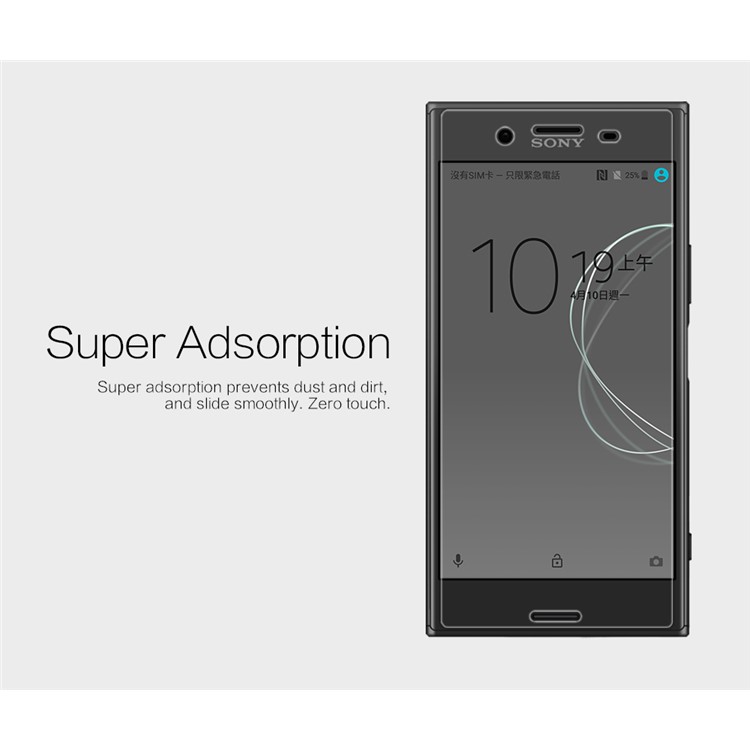 Nillkin Pour Sony Xperia XZ Premium Anti-fingerprint HD Clear LCD Screen Protector Film-3