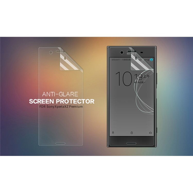 NILLKIN Matte Anti-scratch Screen Guard Film for Sony Xperia XZ Premium - Transparent-2
