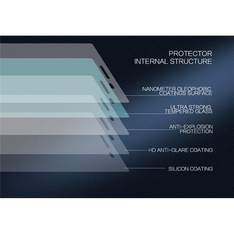 NILLKIN Amazing H+PRO Tempered Glass Screen Protector Anti-Explosion for Sony Xperia XZ Premium-10