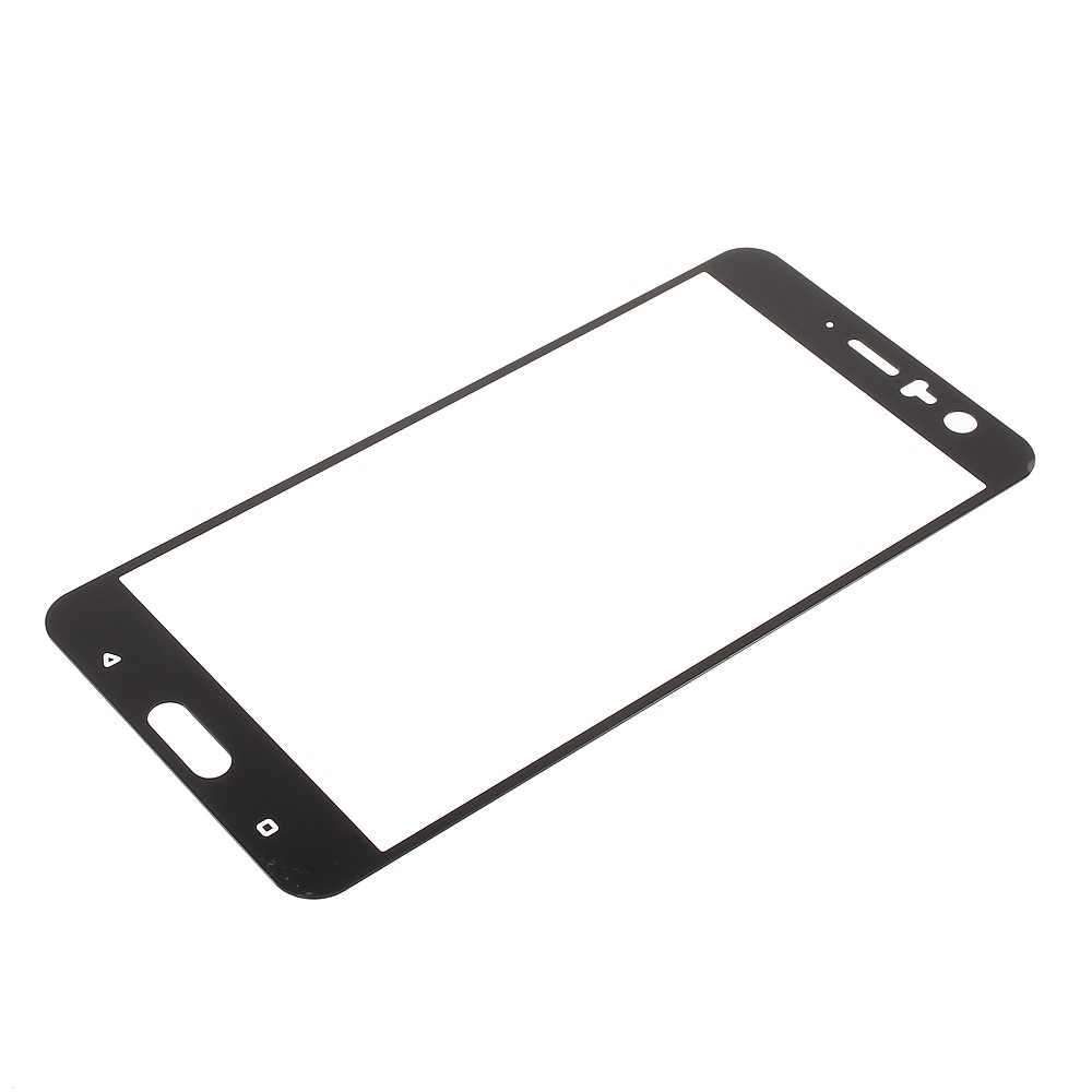 Silk Printing Full Size Tempered Glass Screen Protector Film (Arc Edge) for HTC U11 - Black-3