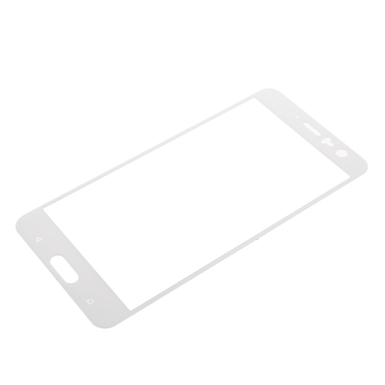Silk Printing Full Coverage Tempered Glass Screen Protector Film (Arc Edge) for HTC U11 - White-3
