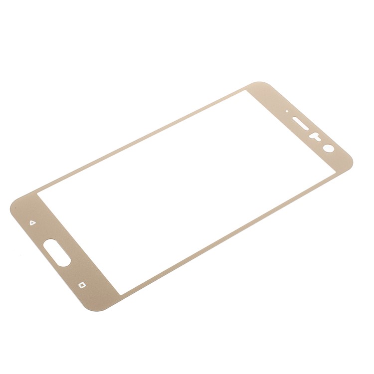 Silk Printing Complete Coverage Tempered Glass Screen Protector Film (Arc Edge) for HTC U11 - Gold-3