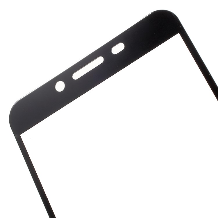Silk Printing Full Size Tempered Glass Screen Protector Film (Arc Edge) for Asus Zenfone 3 Max ZC553KL - Black-4
