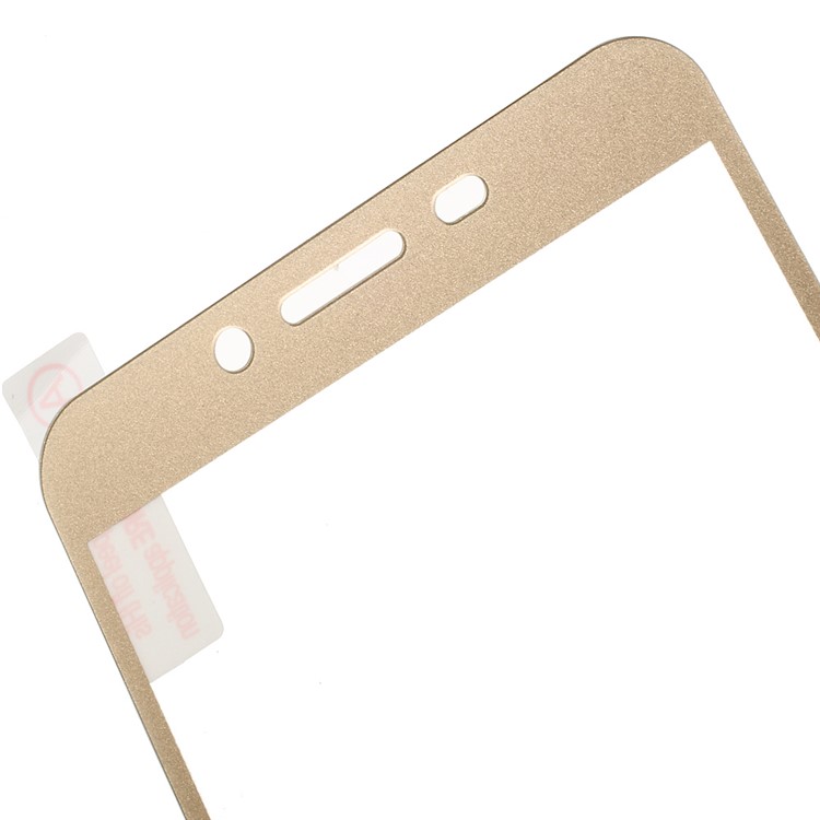 Silk Printing Complete Coverage Tempered Glass Screen Protector Film (Arc Edge) for Asus Zenfone 3 Max ZC553KL - Gold-4