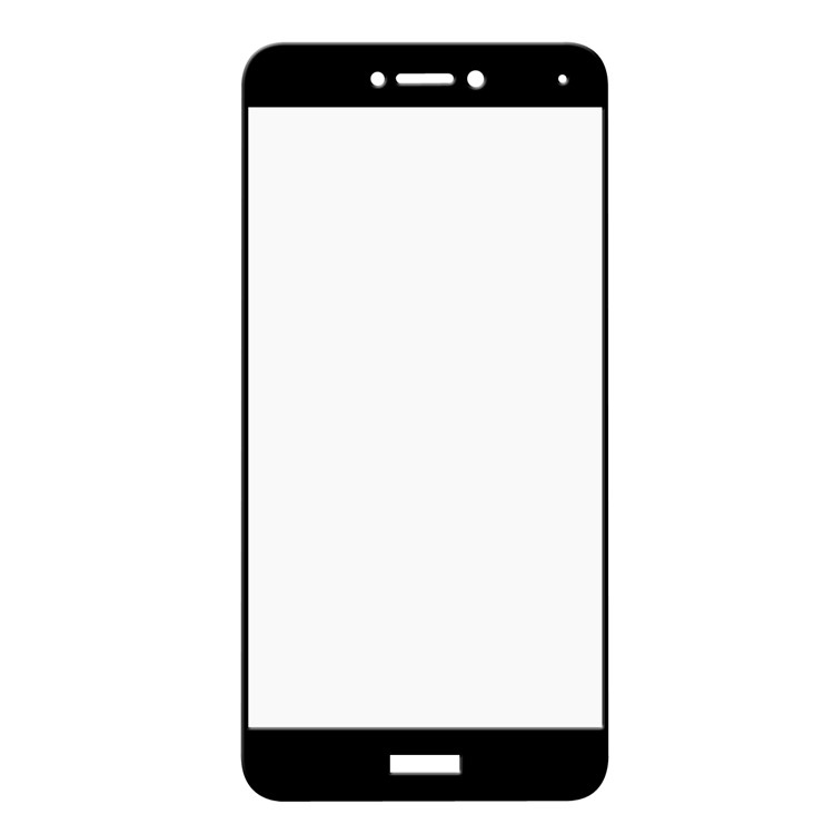 HAT PRINCE 0.26mm 9H 2.5D Arc Edge Full Coverage Tempered Glass Screen Protector Guard Film for Huawei P8 Lite (2017) / Honor 8 Lite - Black-3