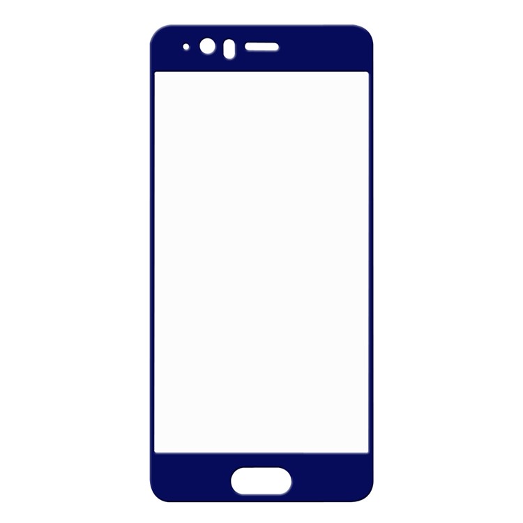 HAT PRINCE Tempered Glass Screen Protective Film for Huawei P10 Plus 0.26mm 9H 2.5D Arc Edge - Blue-3