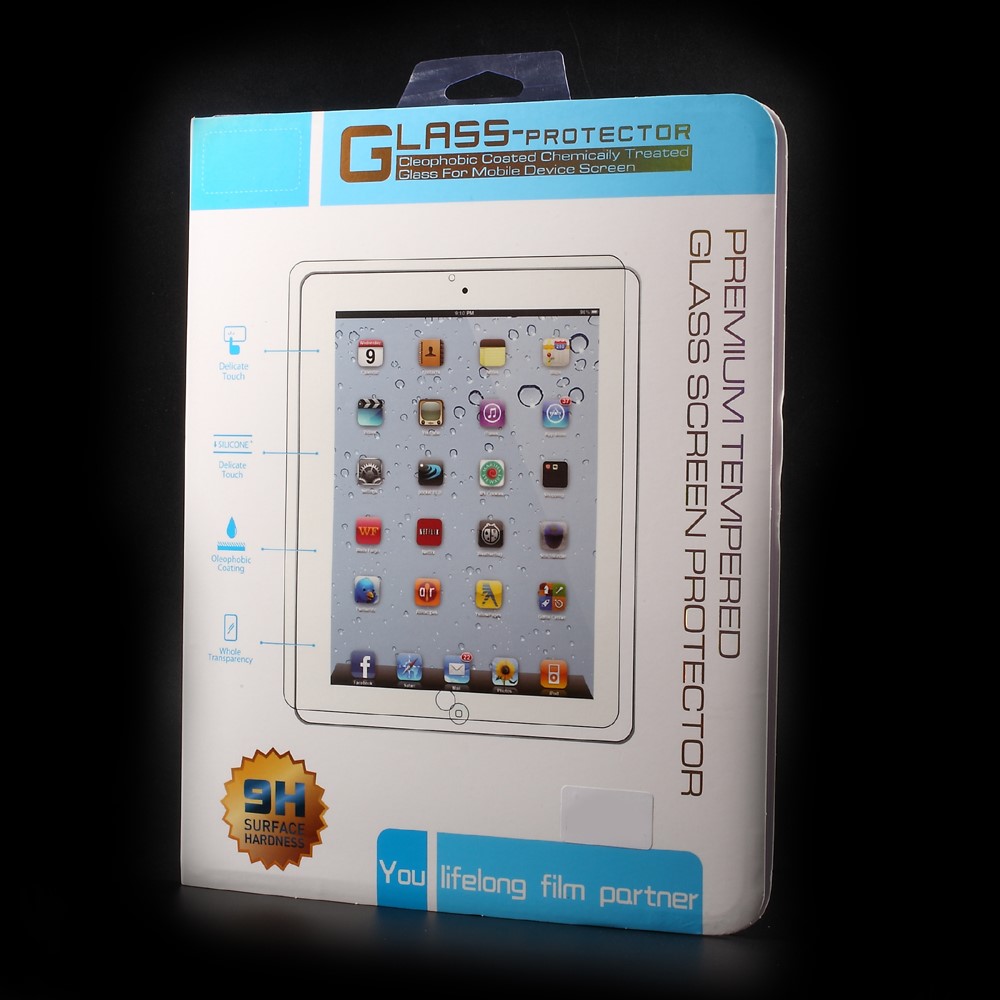 Arc Edge Tempered Glass Screen Protector Film para iPad Pro 10.5(2017)-7