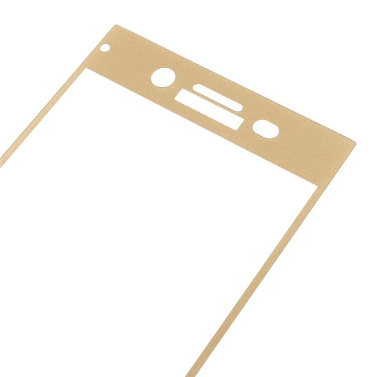 Full Size Tempered Glass Screen Film for Sony Xperia XZ Premium - Gold-3