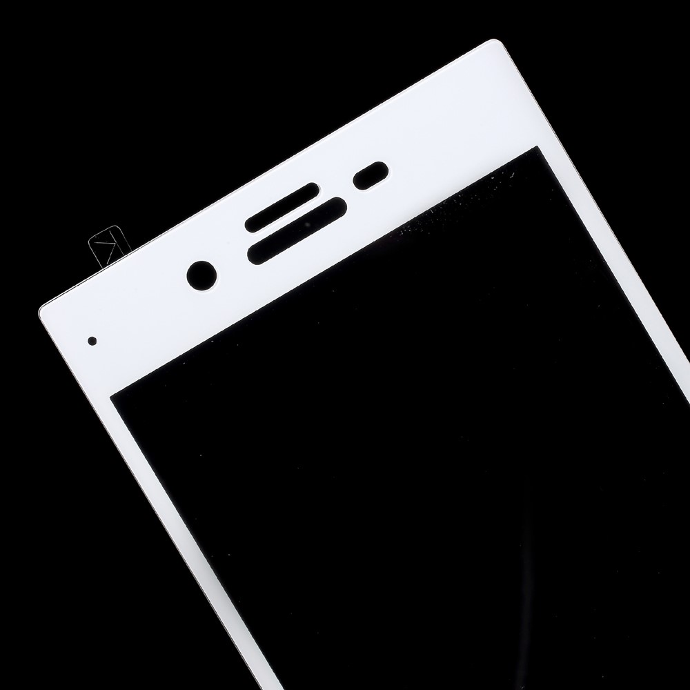 Full Size Arc Edge Tempered Glass Screen Protector for Sony Xperia XZ / XZs - White-3