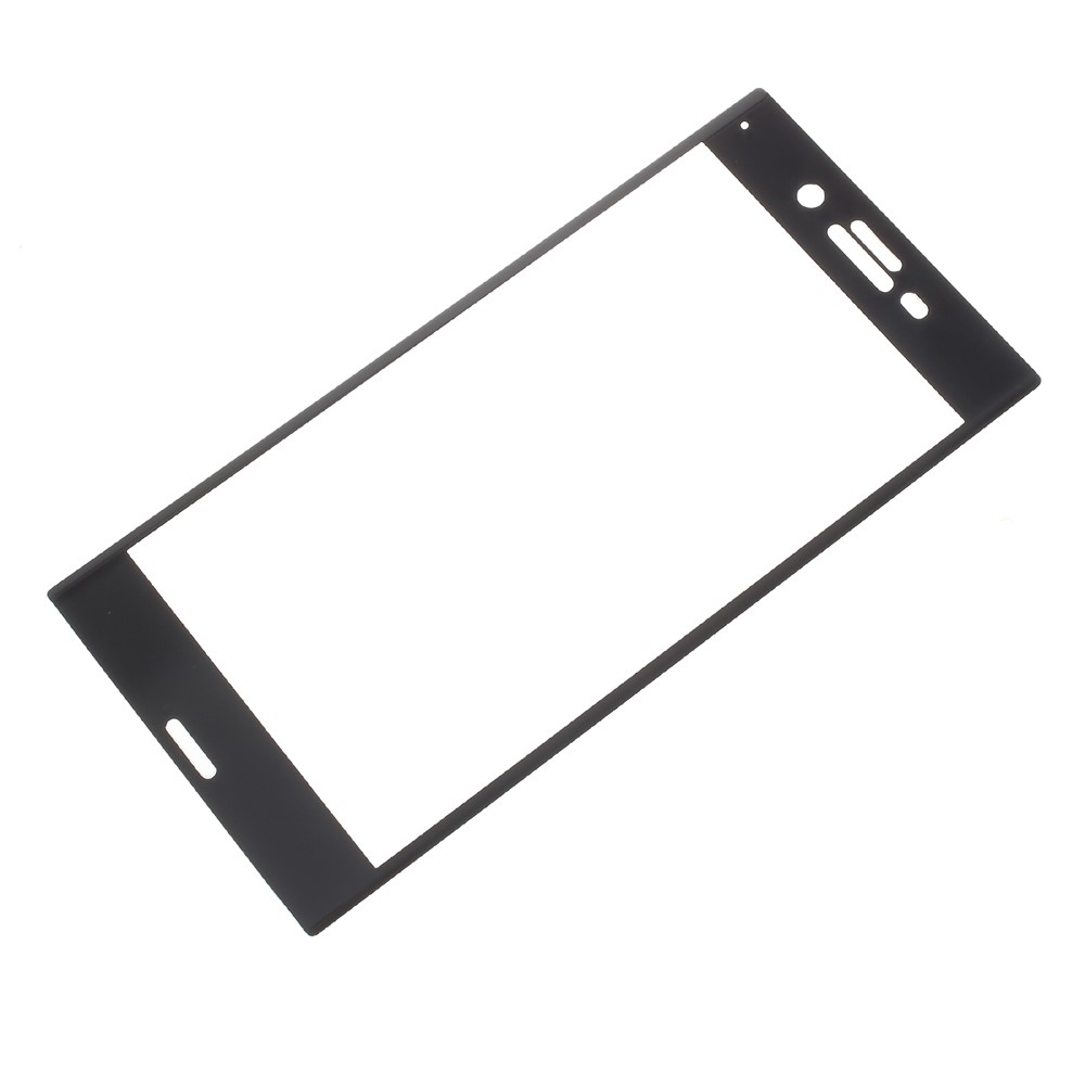 Full Size Arc Edge Tempered Glass Screen Protector Film for Sony Xperia XZ / XZs - Black-3