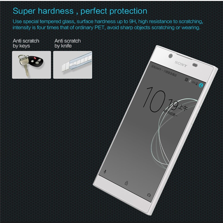 NILLKIN Amazing H Tempered Glass Screen Protector Anti-Explosion for Sony Xperia L1-3