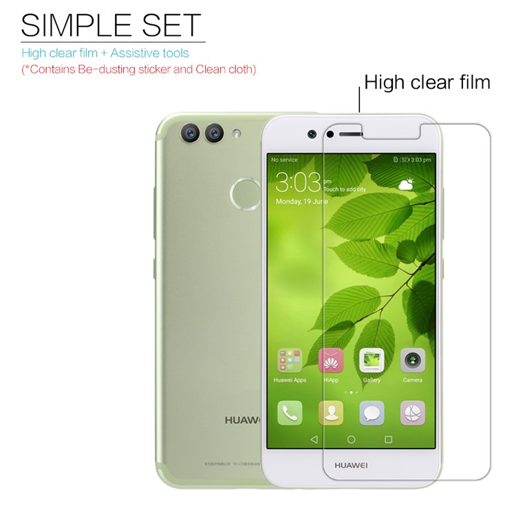 NILLKIN 0.13mm HD Anti-scratch Soft Screen for Huawei Nova 2-5