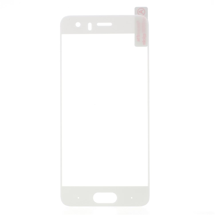 Full Cover Mobile Tempered Glass Screen Protector Film Silk Printing for Huawei Honor 9 - White-1