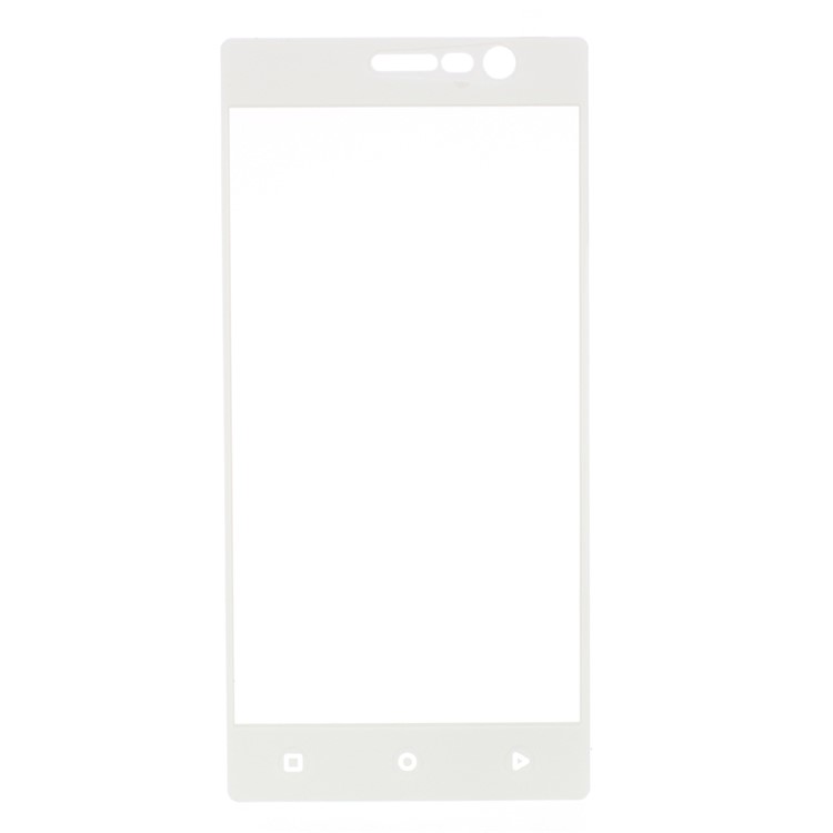 Full Size Tempered Glass Screen Protector Film Silk Printing for Nokia 3 - White-2