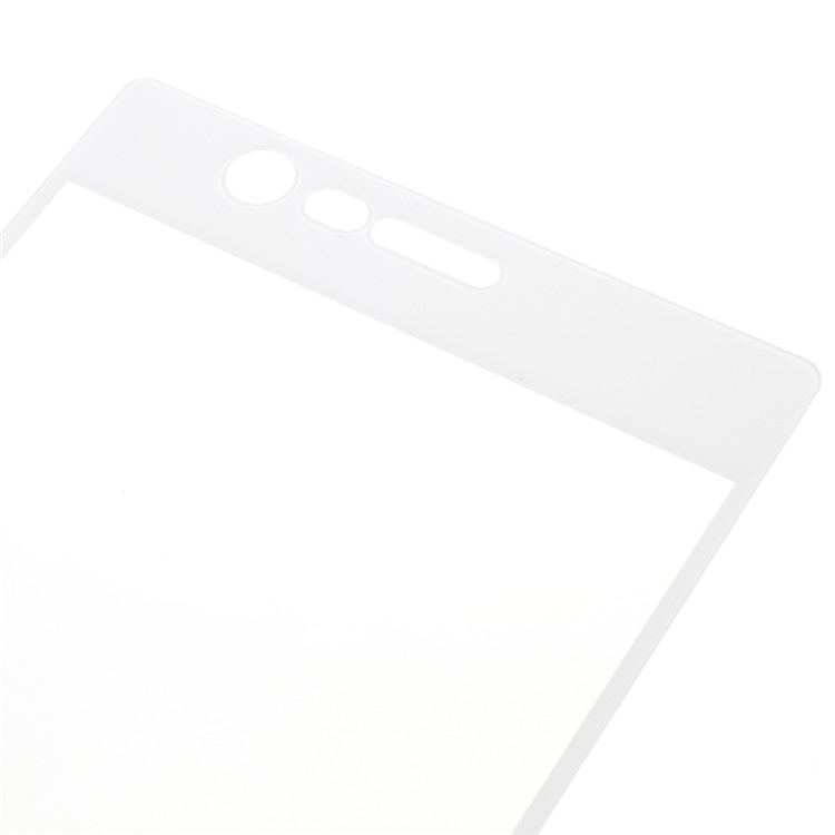 Full Size Tempered Glass Screen Protector Film Silk Printing for Nokia 3 - White-3