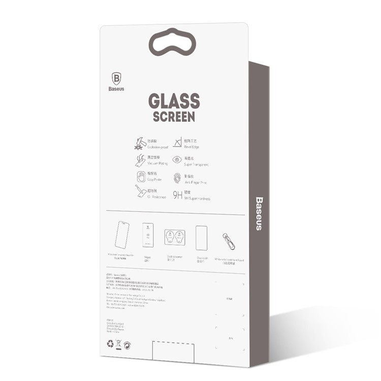 BASEUS 0.15mm Secondary Hardening Tempered Glass Screen Guard Film for Oppo R9 Plus-8