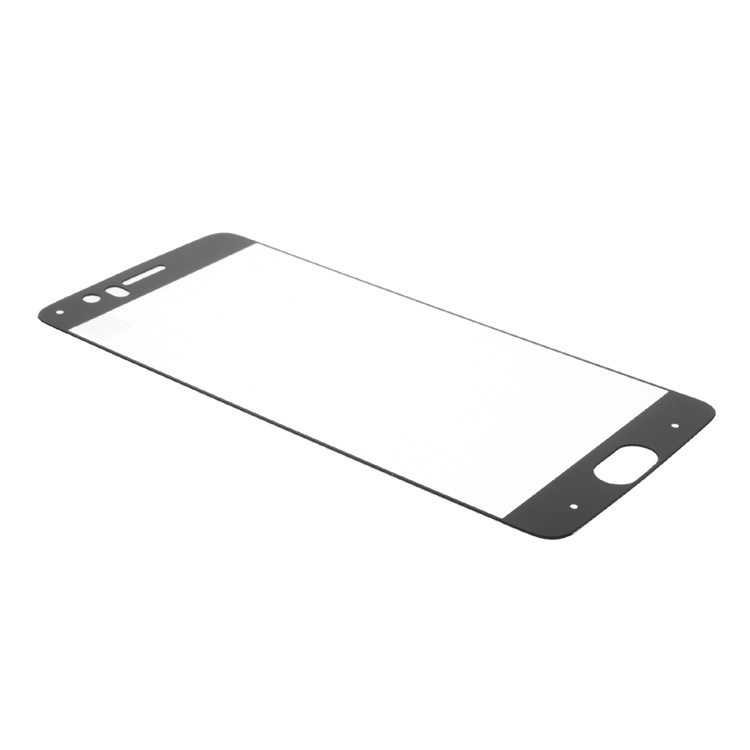 Full Size Silk Print Tempered Glass Screen Protector Film for OnePlus 5 - Black-3