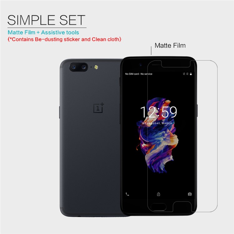 NILLKIN Matte Anti-glare Screen Protective Film for OnePlus 5-5