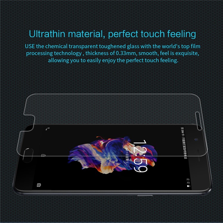 NILLKIN Amazing H Tempered Glass Screen Protector Anti-Explosion for OnePlus 5-5