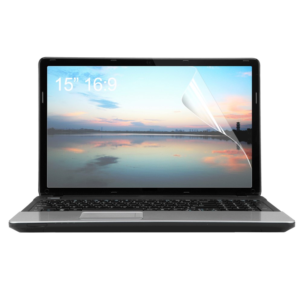ENKAY 15-inch Universal Clear PET Screen Protector Film for MacBook Pro 15-inch (2016) etc., Size: 343 x 194mm-1