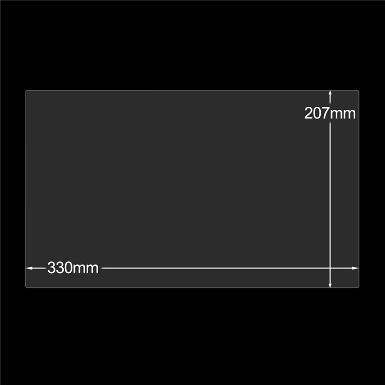 ENKAY 15-inch Universal Clear PET Screen Protector Film for Laptop with Screen Ratio 16:10, Size: 330 x 207mm-3