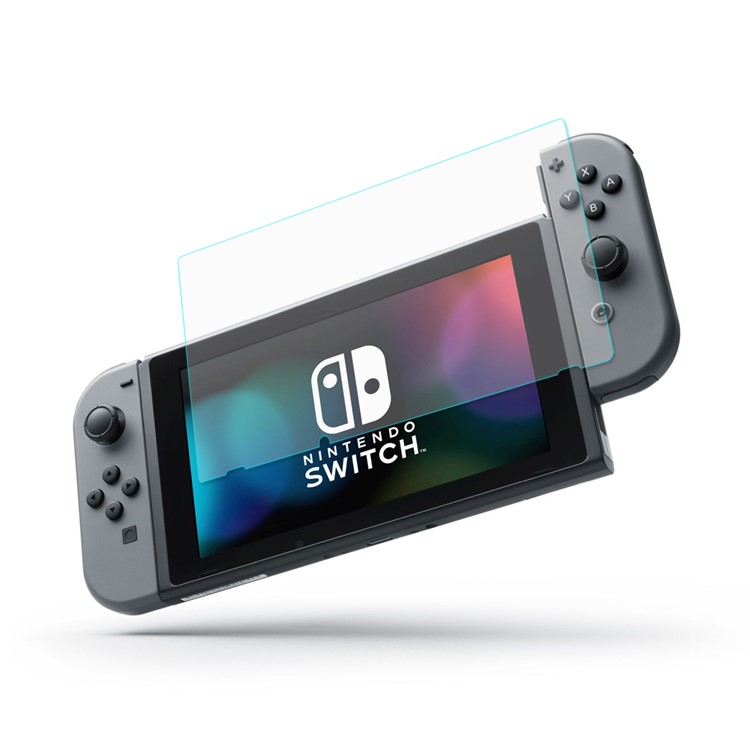HAT PRINCE 0.33mm Arc Edge 9H Tempered Glass Screen Protector Film for Nintendo Switch-2