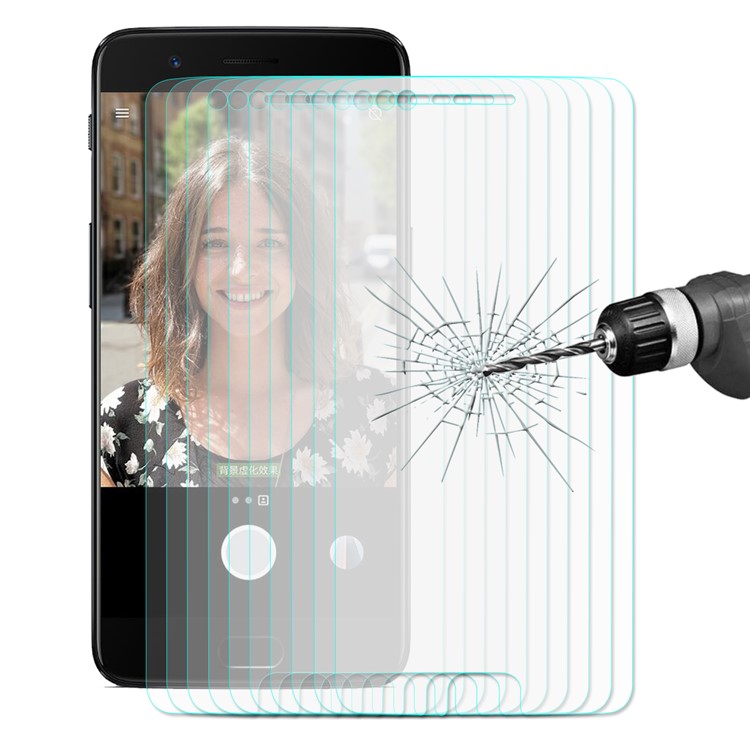 HAT PRINCE for OnePlus 5 0.26mm 9H 2.5D Tempered Glass Screen Protector (Arc Edge)-1