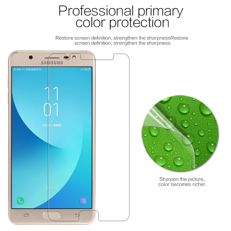 NILLKIN 0.13mm HD Anti-scratch Soft Screen for Samsung Galaxy J7 Max-2