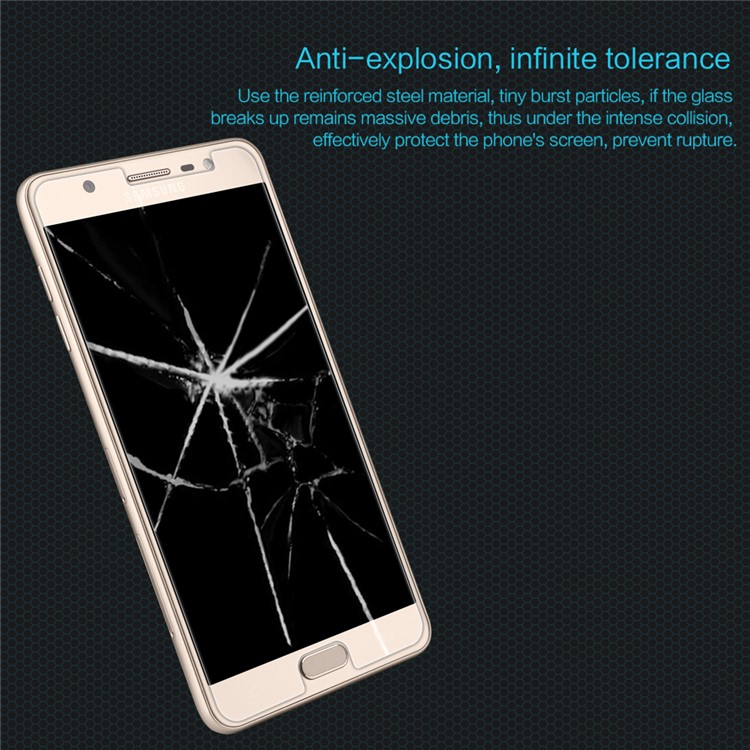 NILLKIN Amazing H Tempered Glass Screen Protector Anti-Explosion for Samsung Galaxy J7 Max-4