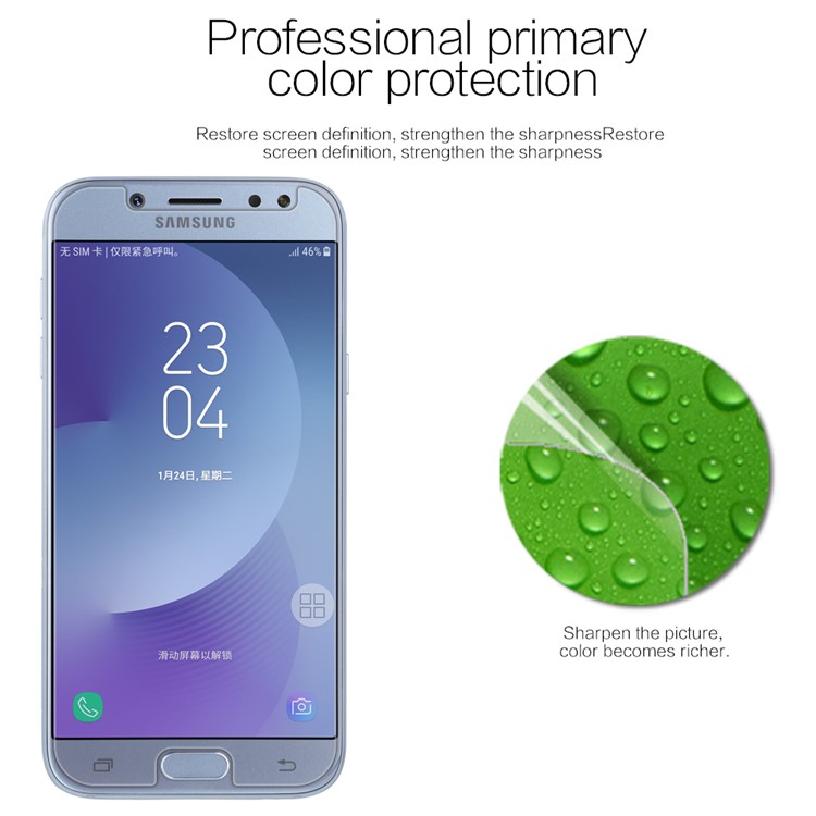 NILLKIN pour Samsung Galaxy J5(2017) contre-Empreinte numérique HD Clear Film de protection écran LCD Mobile Film-2