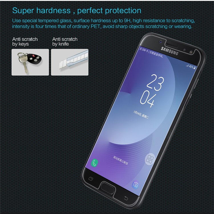 NILLKIN Amazing H Tempered Glass Screen Protector Anti-Explosion for Samsung Galaxy J5 (2017) EU Version-3