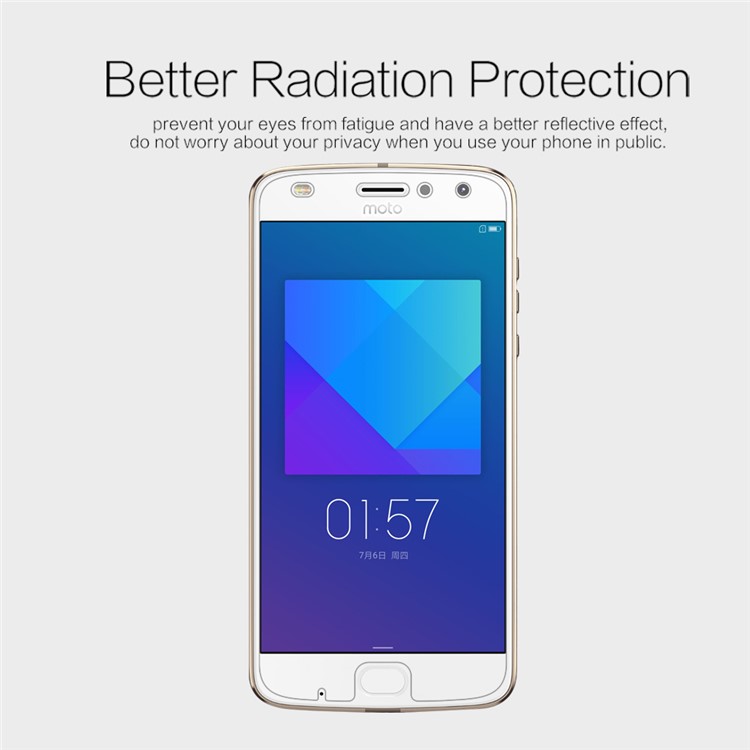 NILLKIN for Motorola Moto Z2 Play Matte Screen Protector Guard Film Anti-scratch-3