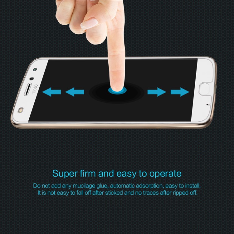 NILLKIN Amazing H Tempered Glass Screen Protector Anti-Explosion for Motorola Moto Z2 Play-9