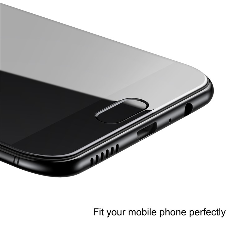 BASEUS 3D Arc Edges Soft PET Full Screen Tempered Glass Protector Film for OPPO R11 - Black-3