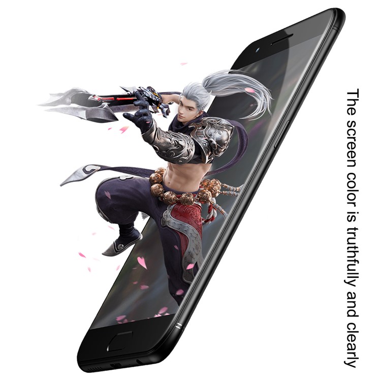 BASEUS 3D Arc Edges Soft PET Full Screen Tempered Glass Protector Film for OPPO R11 - Black-5