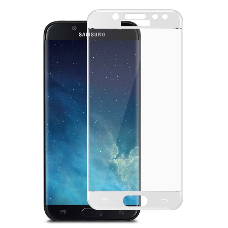 

IMAK Полный Охват Закаленное Стекло Протектор Фильм Для Samsung Galaxy J5 (2017) ЕС / Азия Версия - белый