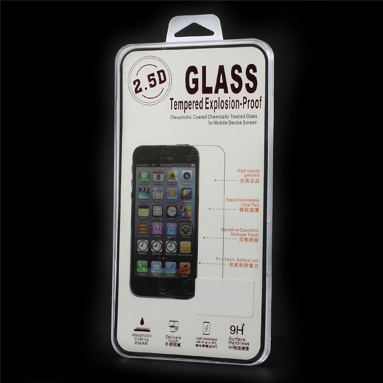 2.5D Arc Edge Tempered Glass Screen Protector Film for Samsung Galaxy J7 Pro-7